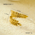 Collection Bijoux de l'Olympe : Orion, Bagues Les Comètes ajustables en acier inoxydable