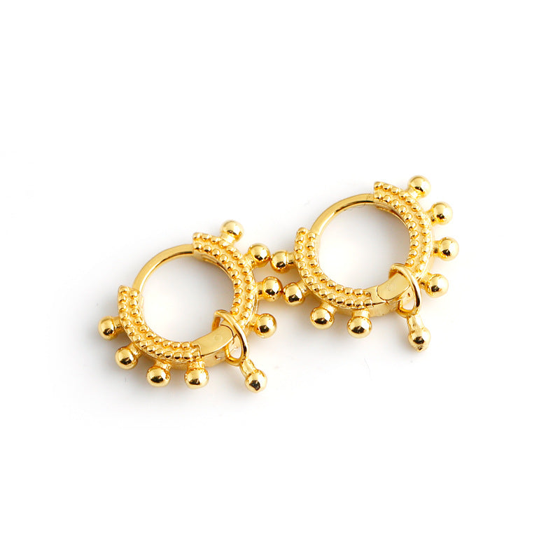 Collection Eclipse : Astra, Boucles d’oreilles géométriques minimalistes acier inoxydable