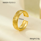 Collection Bijoux de l'Olympe : Orion, Bagues Les Comètes ajustables en acier inoxydable