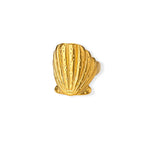 Bagues Collection Océan – Bague motif Coquillage ajustable en acier inoxydable