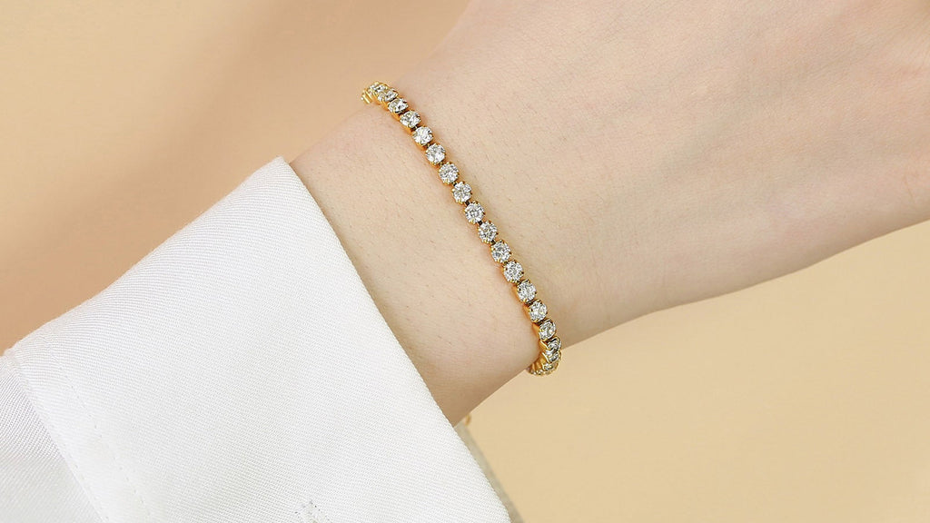 Collection Eclipse : Cassiopée, Bracelet Ciel Étoilé en acier inoxydable