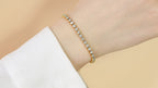 Collection Eclipse : Cassiopée, Bracelet Ciel Étoilé en acier inoxydable