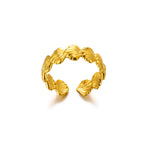 Bagues Collection Océan – Bague motif Coquillage ajustable en acier inoxydable