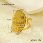 Collection Bijoux de l'Olympe : Orion, Bagues Les Comètes ajustables en acier inoxydable